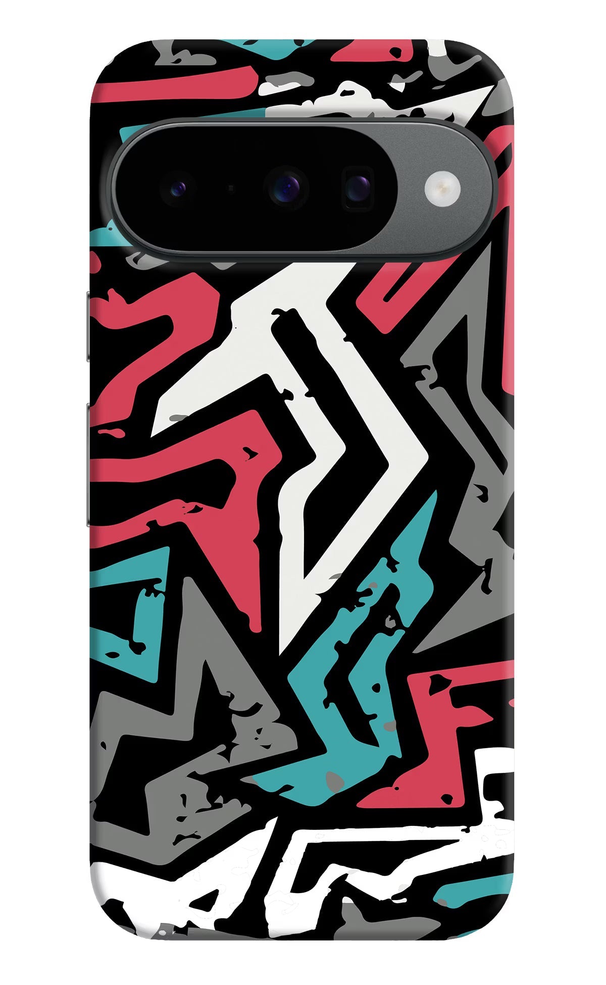 Geometric Graffiti Google Pixel 10 Back Cover