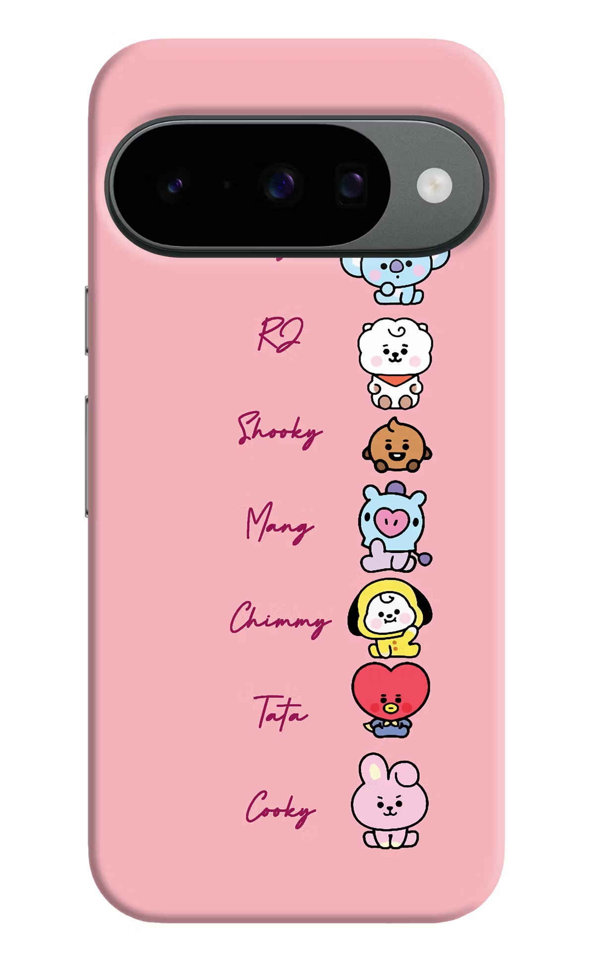 BTS names Google Pixel 10 Back Cover