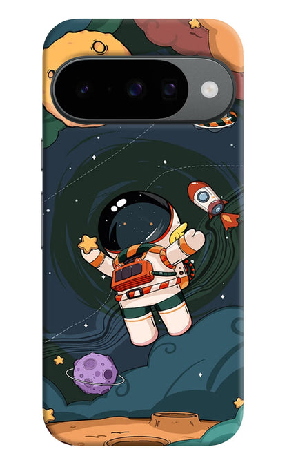 Cartoon Astronaut Google Pixel 10 Back Cover