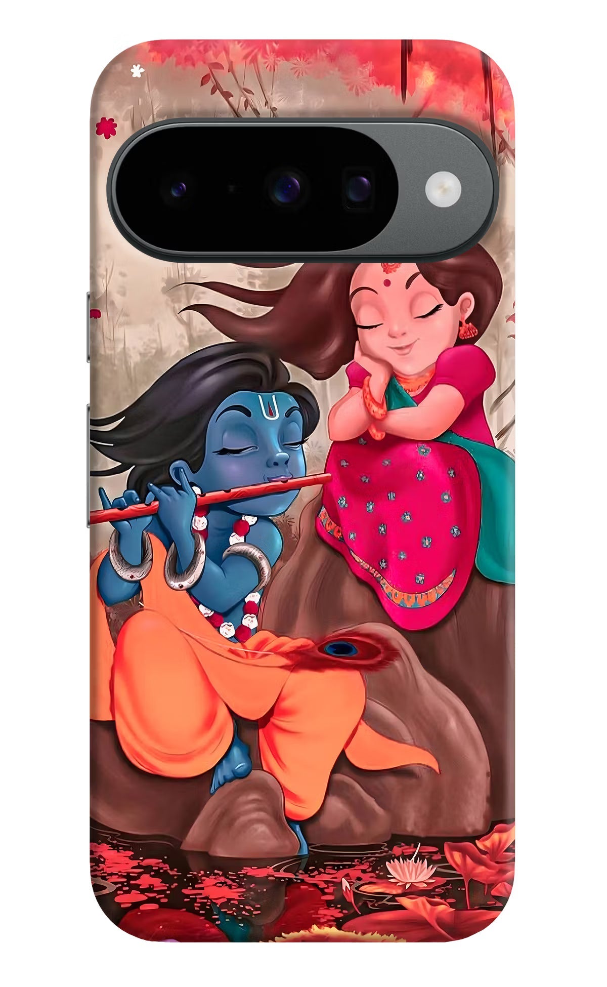 Radhe Krishna Google Pixel 10 Back Cover