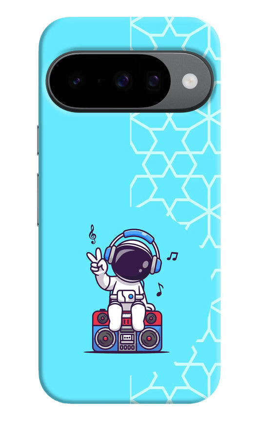Cute Astronaut Chilling Google Pixel 10 Back Cover