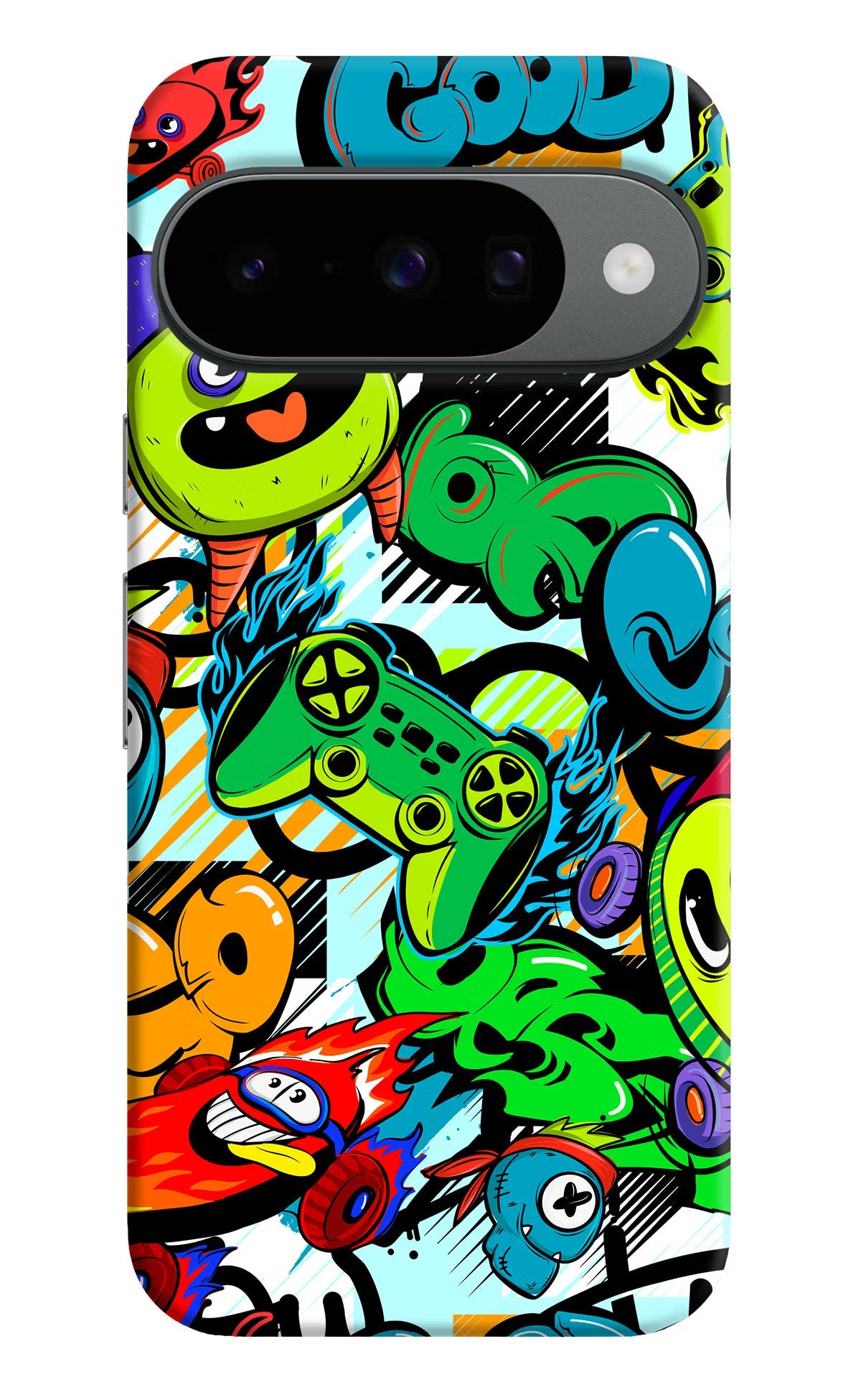 Game Doodle Google Pixel 10 Back Cover