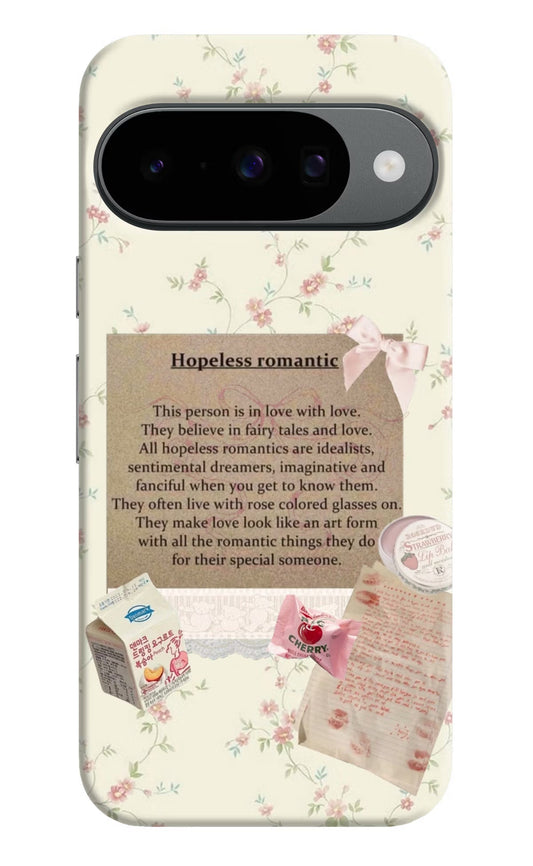Hopeless Romantic Google Pixel 10 Back Cover