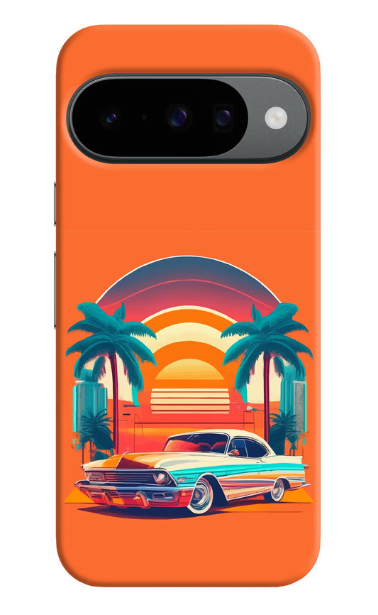 Palm Drive 80s Google Pixel 10 Back Cover