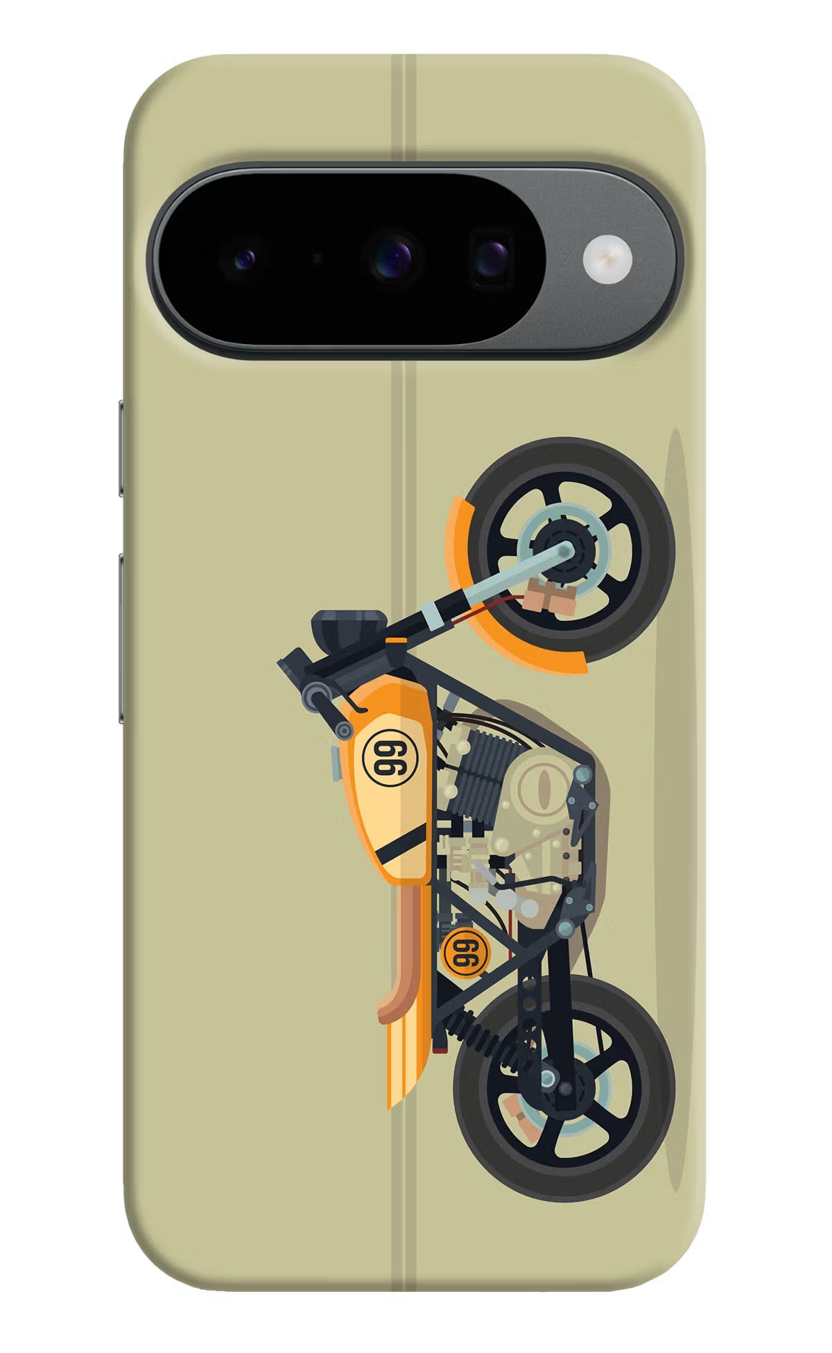 Vertical Speedster Google Pixel 10 Back Cover