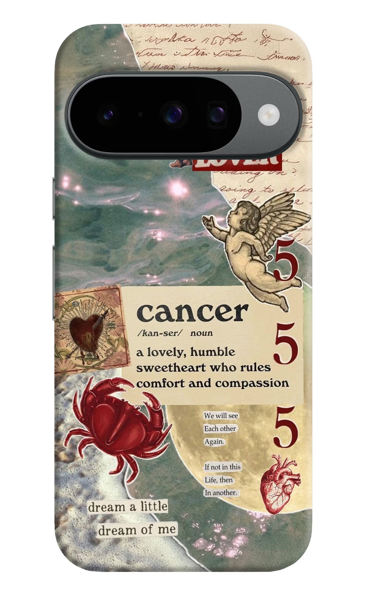 Cancer Zodiac Google Pixel 10 Back Cover
