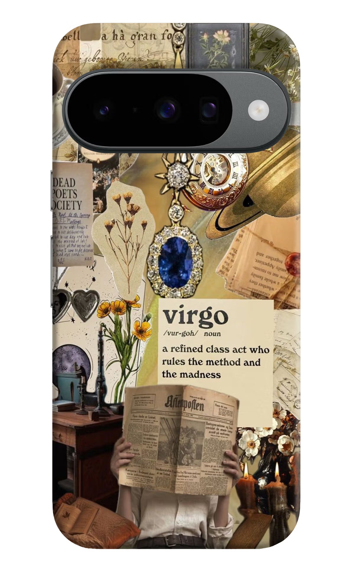 Virgo Zodiac Google Pixel 10 Back Cover