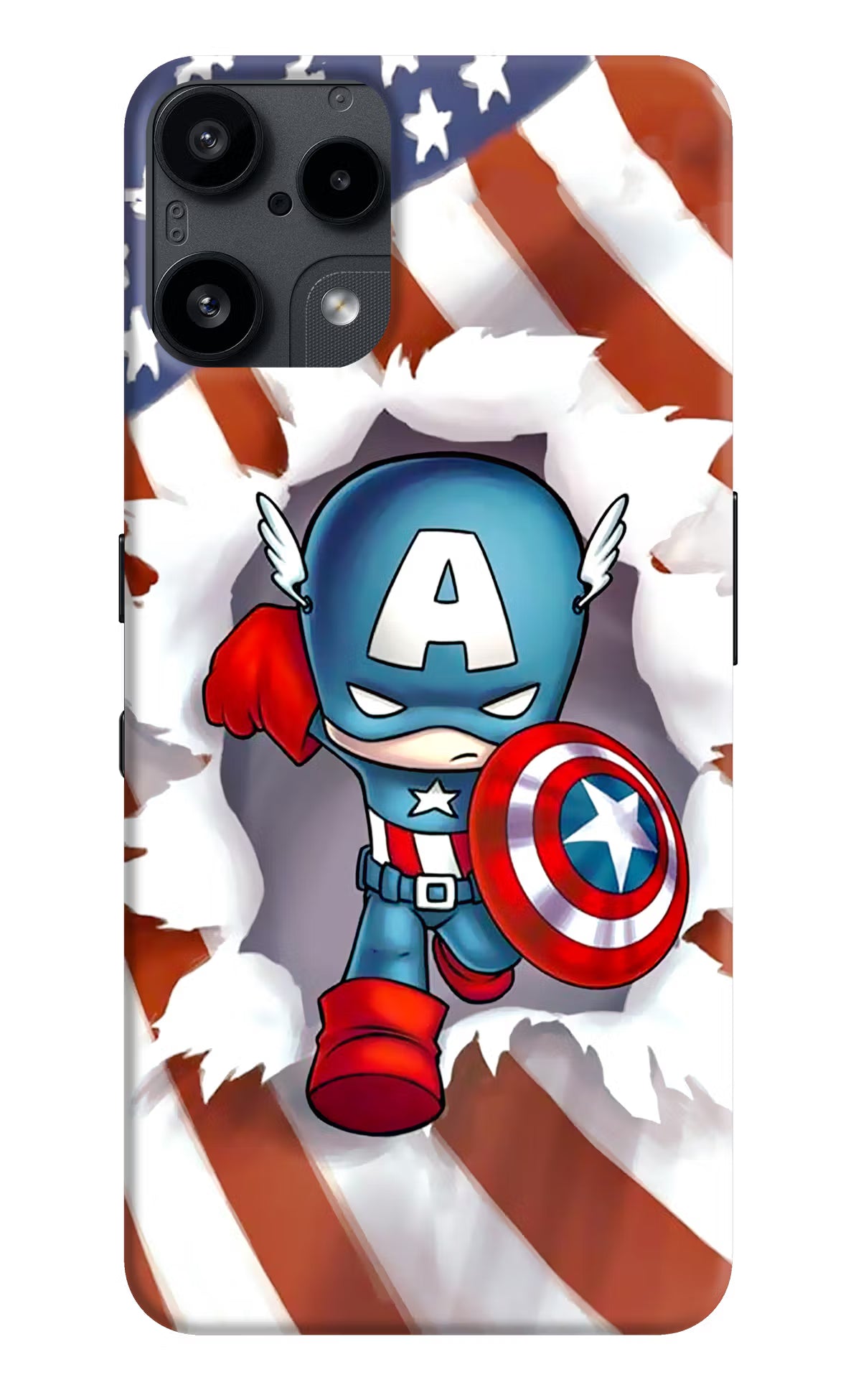 Captain America Nothing Phone 3A Lite Back Cover