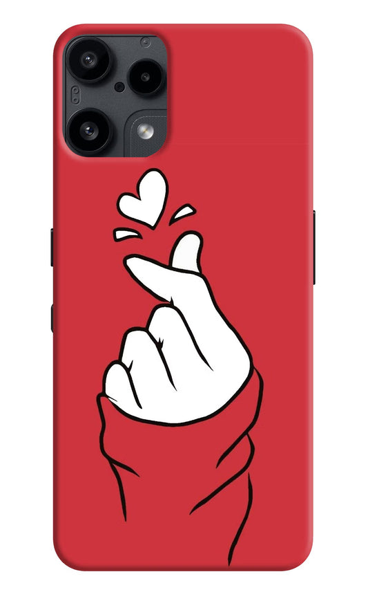Korean Love Sign Nothing Phone 3A Lite Back Cover