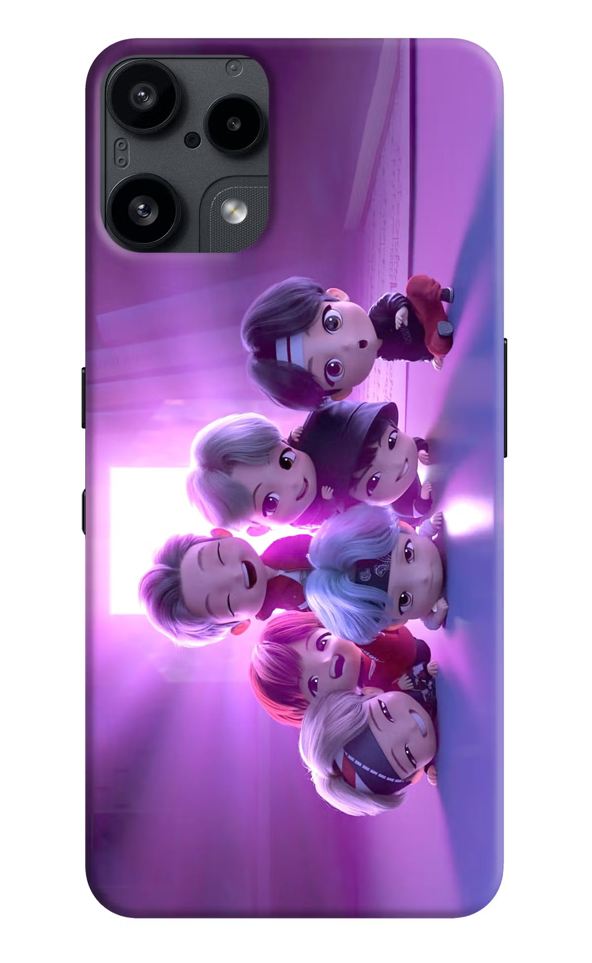 BTS Chibi Nothing Phone 3A Lite Back Cover – Hello Swanky Online Pvt. Ltd.