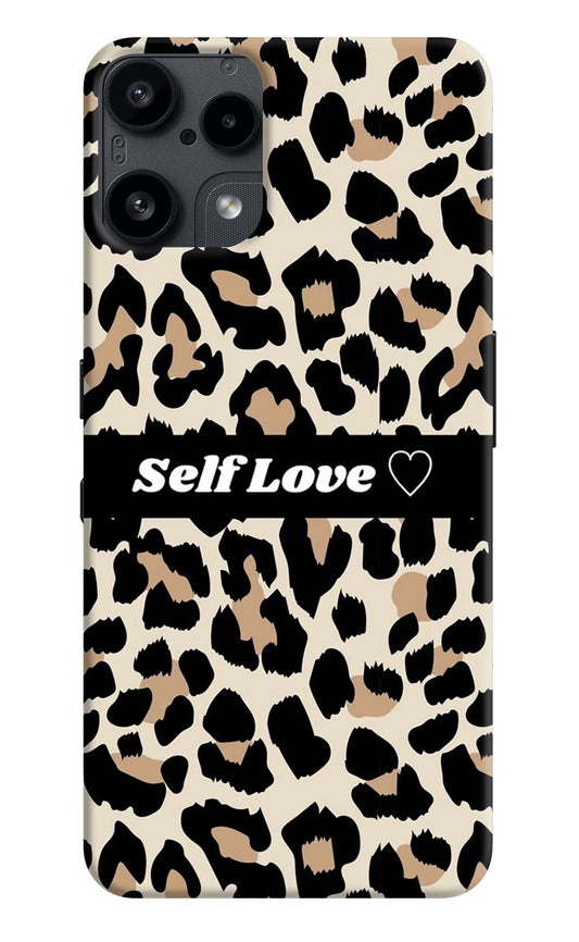 Leopard Print Self Love Nothing Phone 3A Lite Back Cover