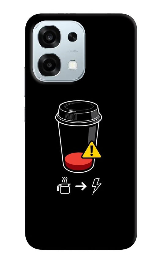 Coffee Oppo F31 5G Back Cover