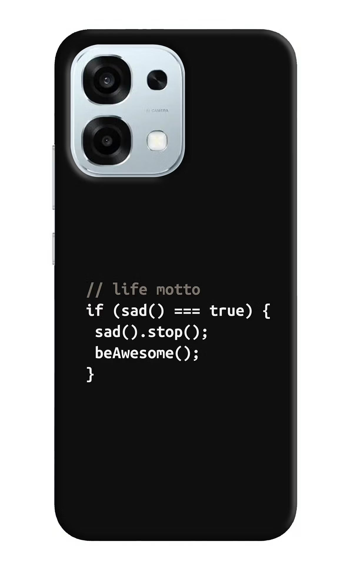 Life Motto Code Oppo F31 5G Back Cover