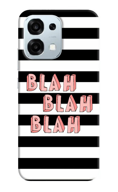 Blah Blah Blah Oppo F31 5G Back Cover