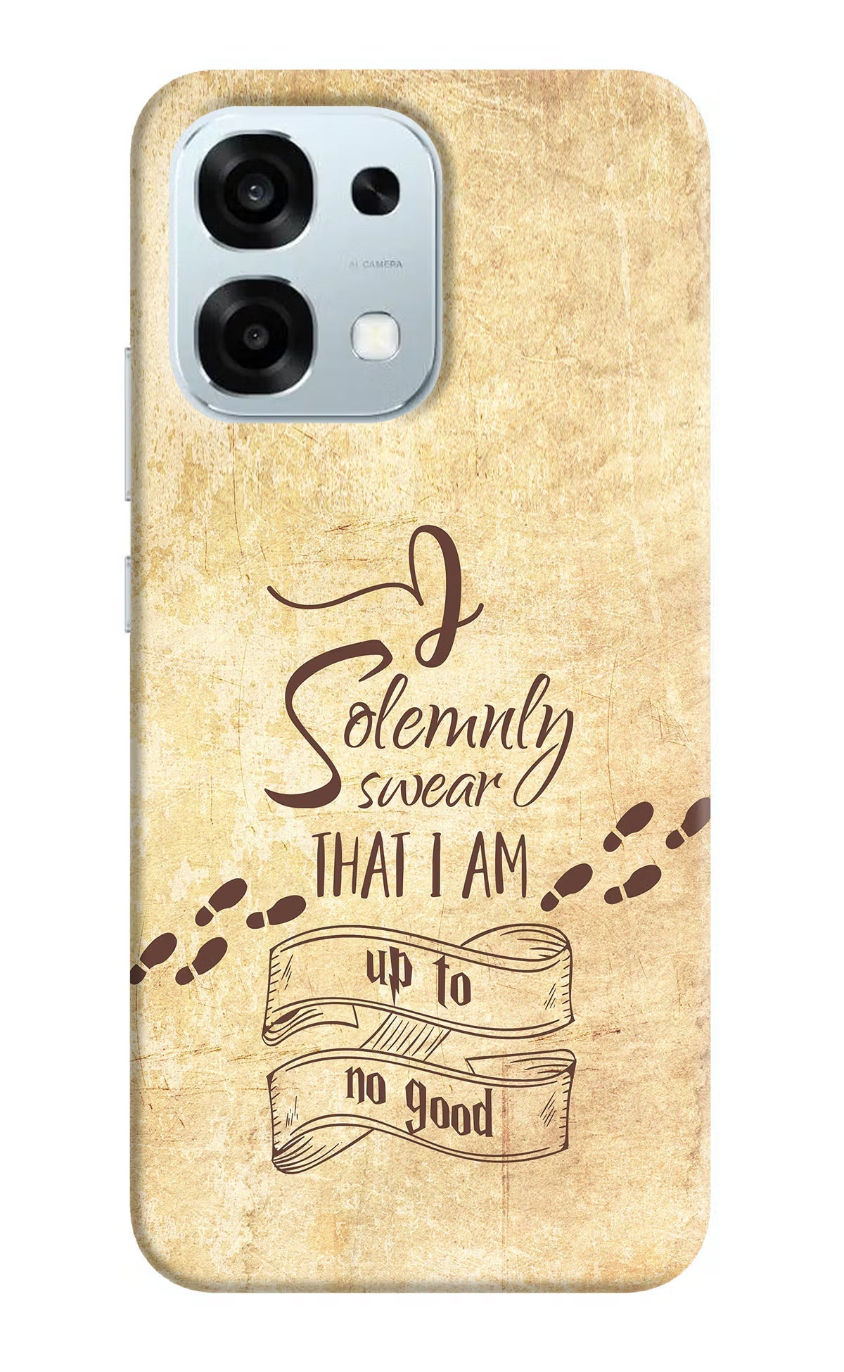 I Solemnly swear that i up to no good Oppo F31 5G Back Cover