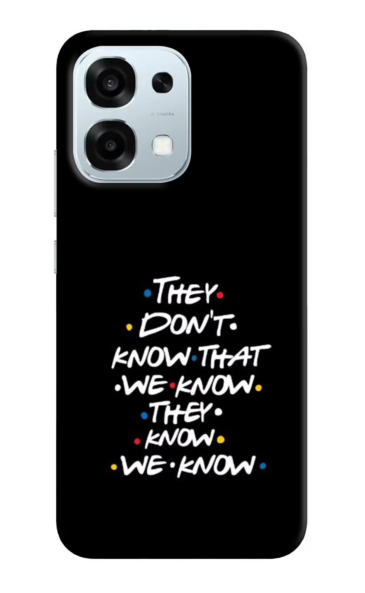 FRIENDS Dialogue Oppo F31 5G Back Cover