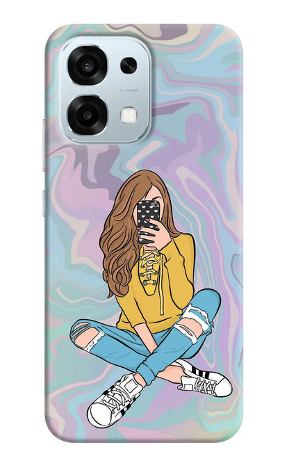Selfie Girl Oppo F31 5G Back Cover