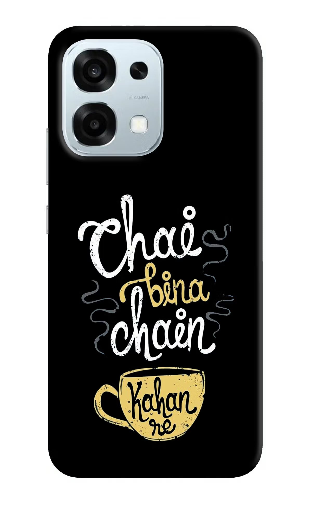 Chai Bina Chain Kaha Re Oppo F31 5G Back Cover
