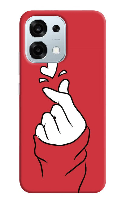 Korean Love Sign Oppo F31 5G Back Cover