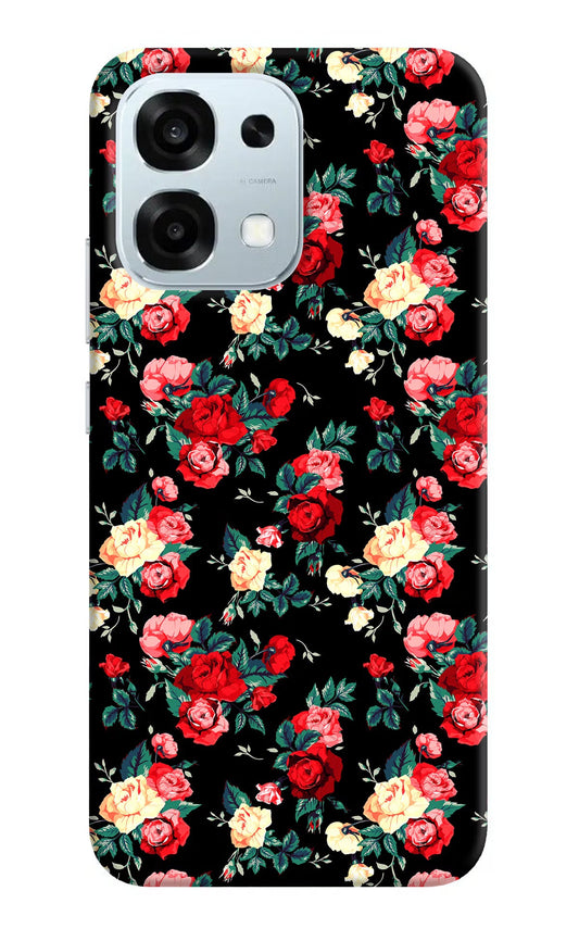 Rose Pattern Oppo F31 5G Back Cover