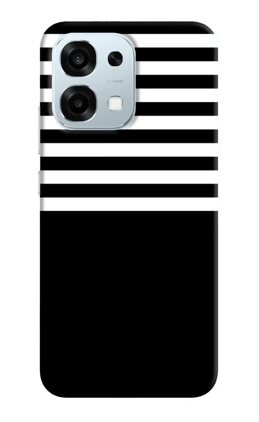 Black and White Print Oppo F31 5G Back Cover