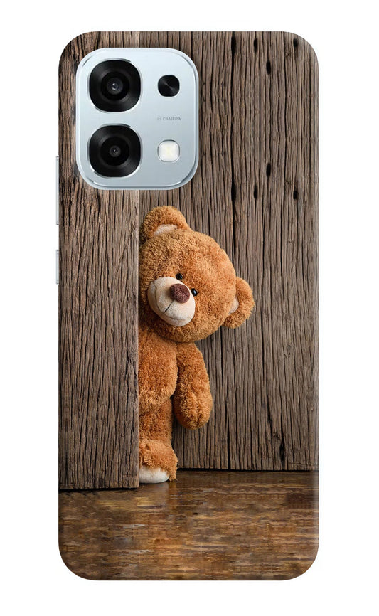 Teddy Wooden Oppo F31 5G Back Cover