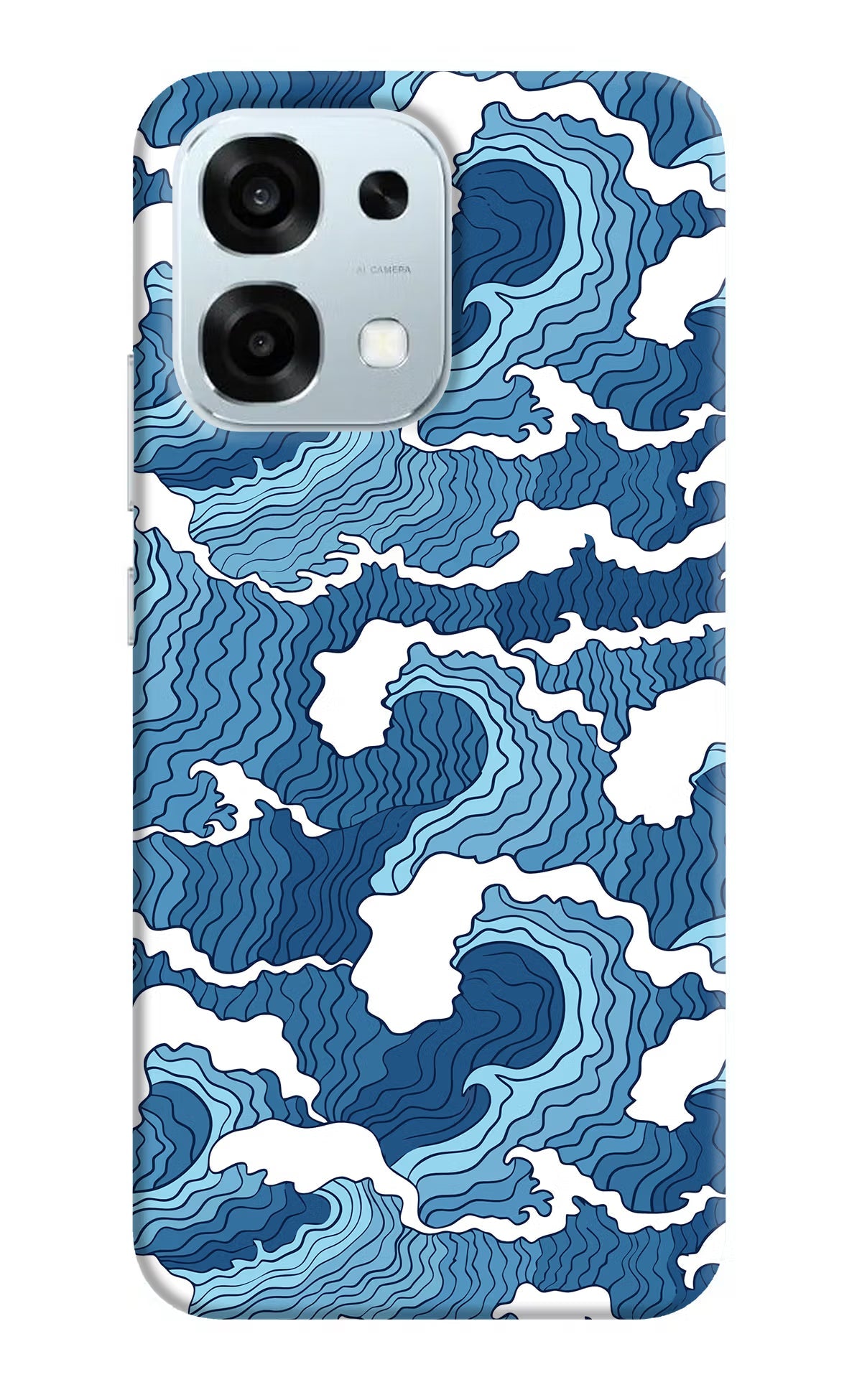 Blue Waves Oppo F31 5G Back Cover