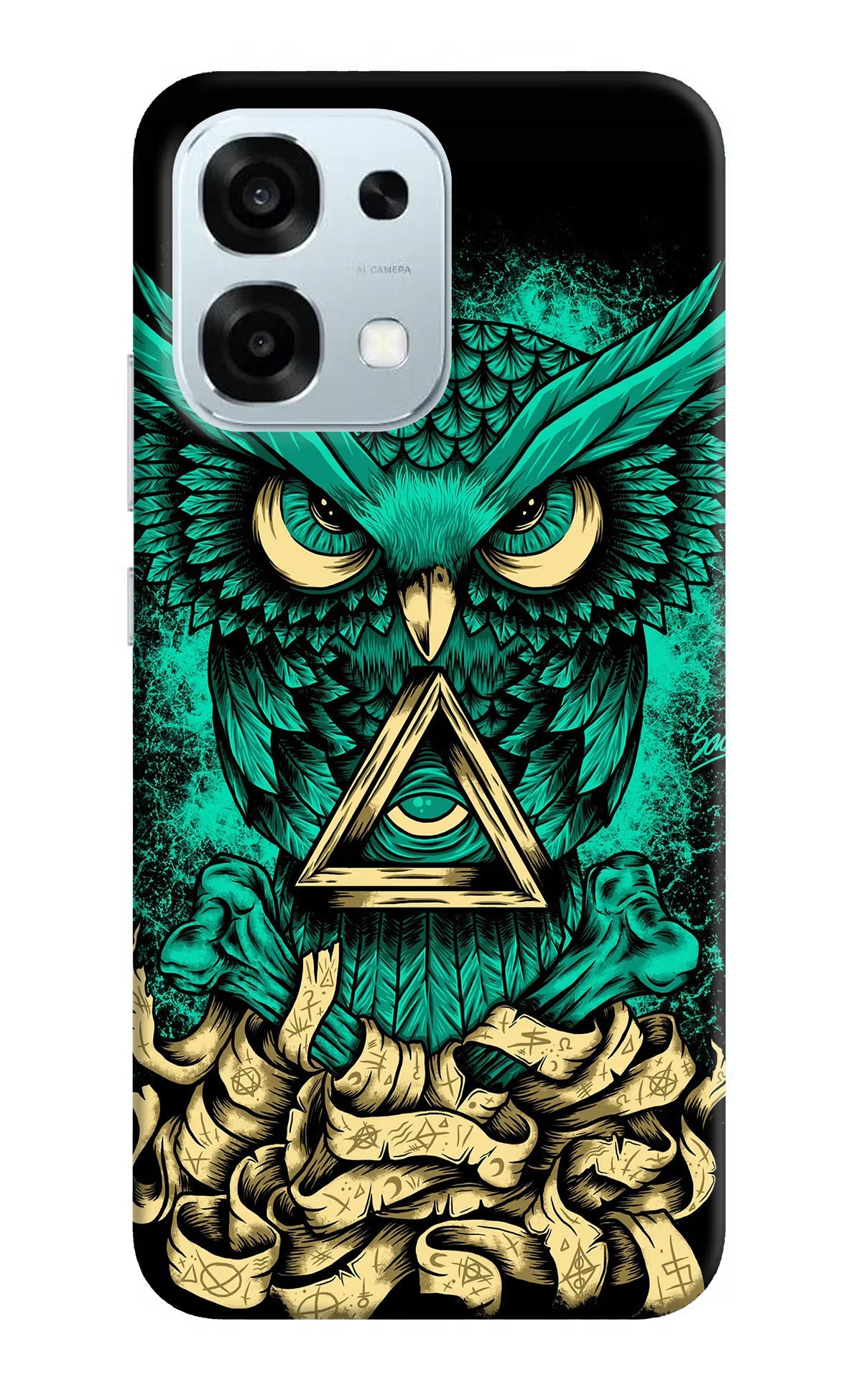 Green Owl Oppo F31 5G Back Cover