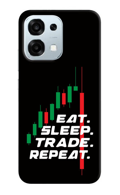 Eat Sleep Trade Repeat Oppo F31 5G Back Cover