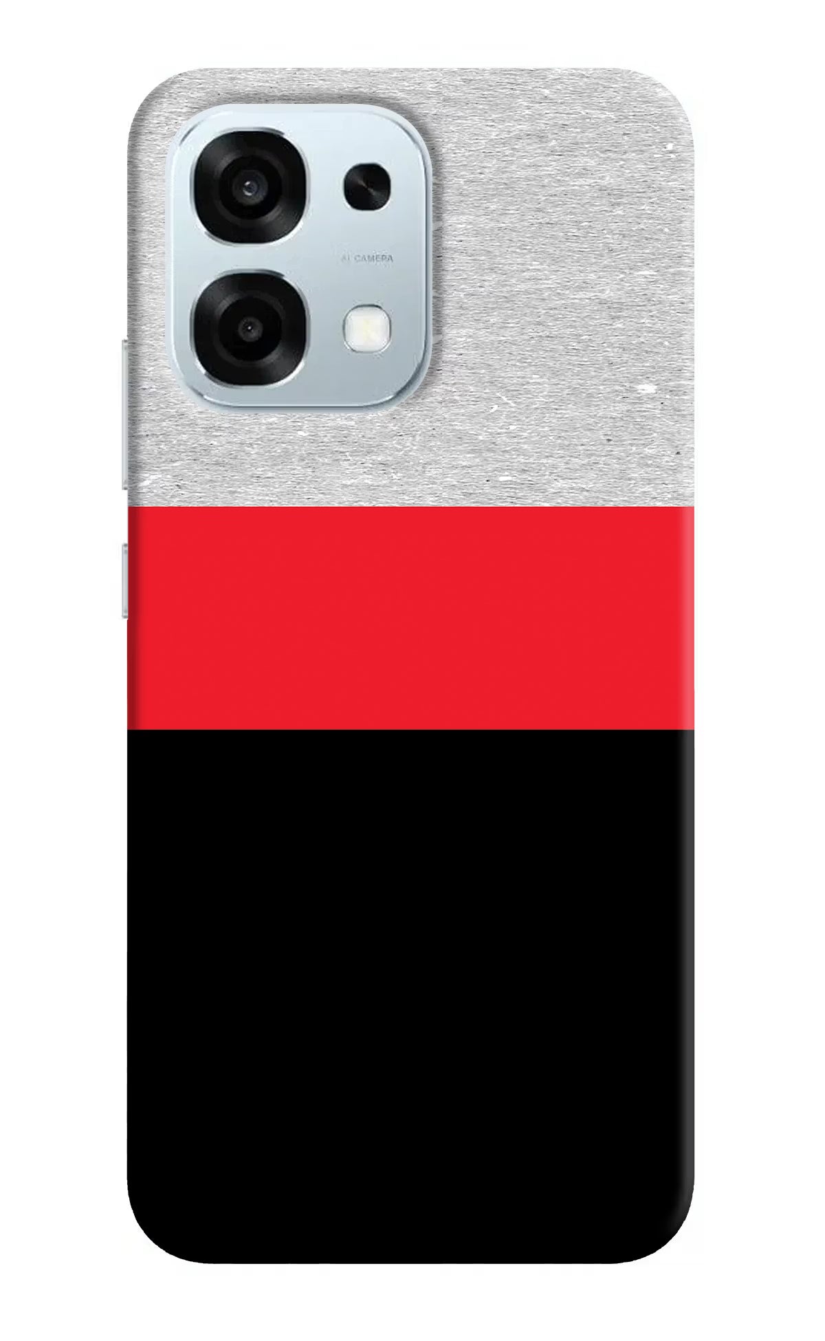 Tri Color Pattern Oppo F31 5G Back Cover