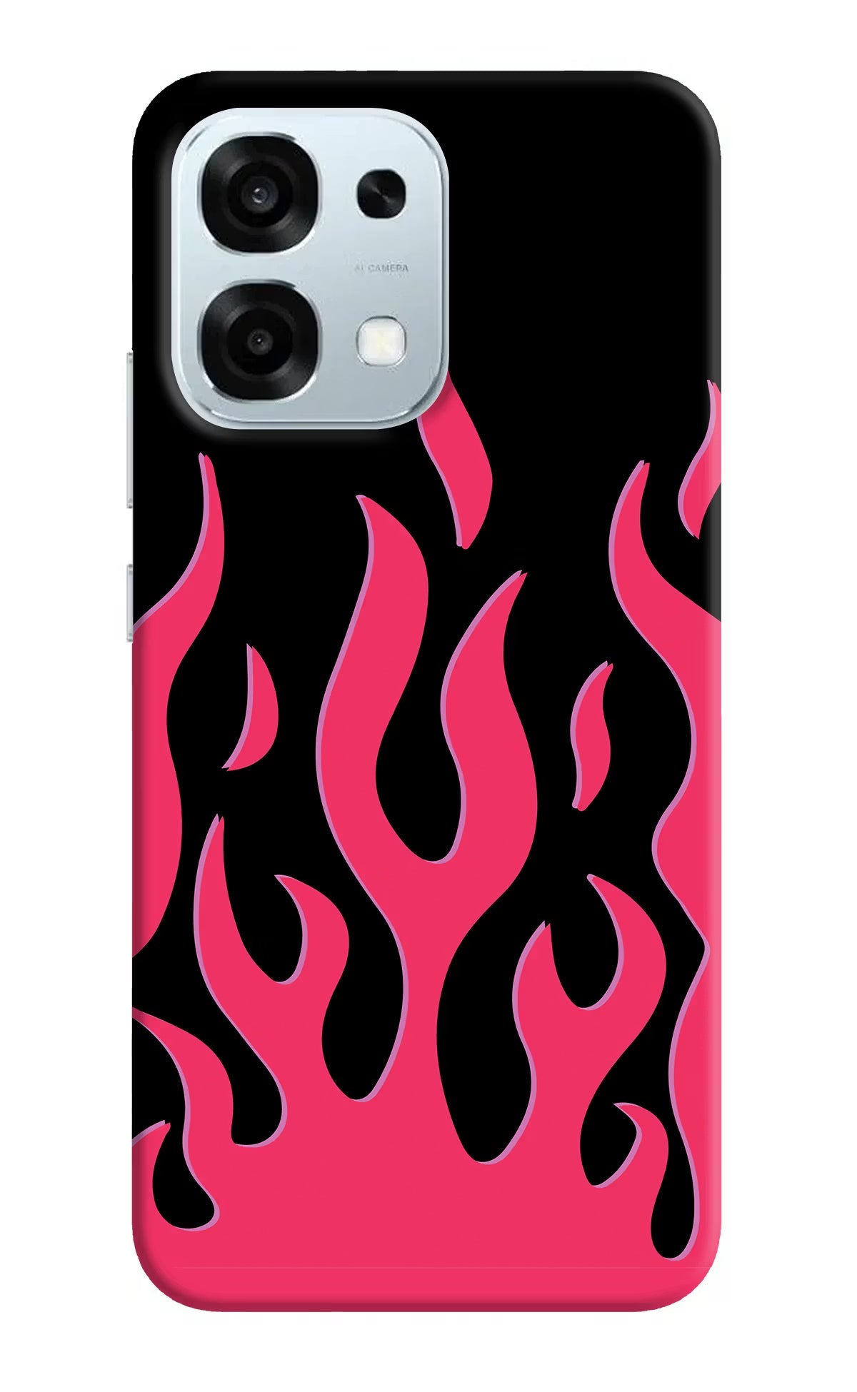 Fire Flames Oppo F31 5G Back Cover