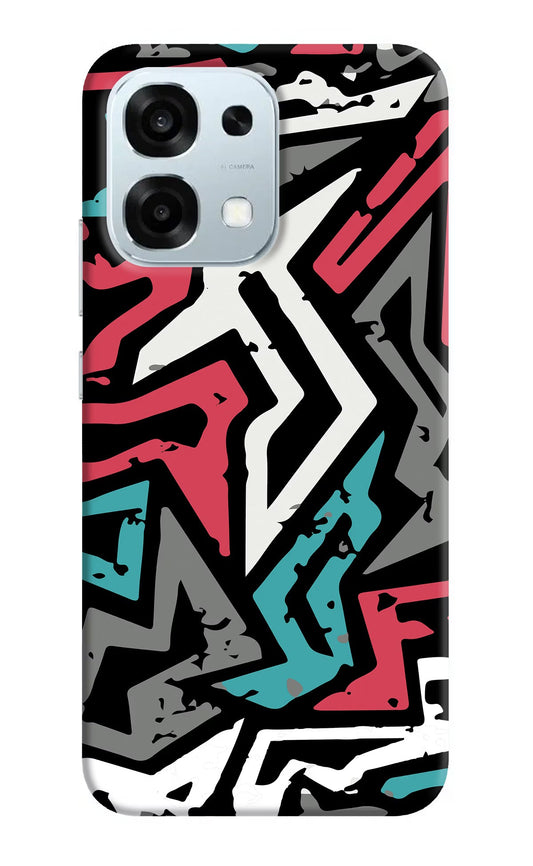 Geometric Graffiti Oppo F31 5G Back Cover