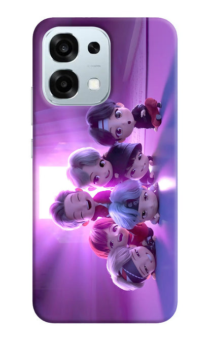 BTS Chibi Oppo F31 5G Back Cover