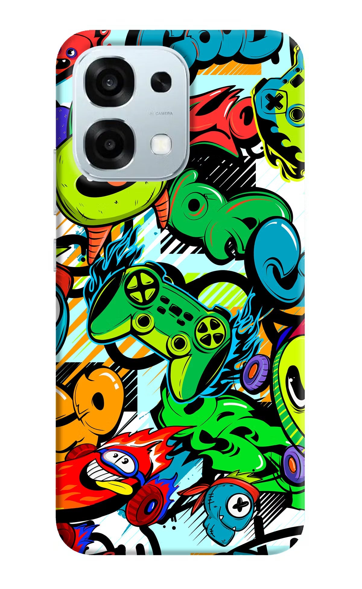 Game Doodle Oppo F31 5G Back Cover
