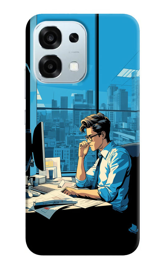 Focused Hustler (AI Generated) Oppo F31 5G Back Cover