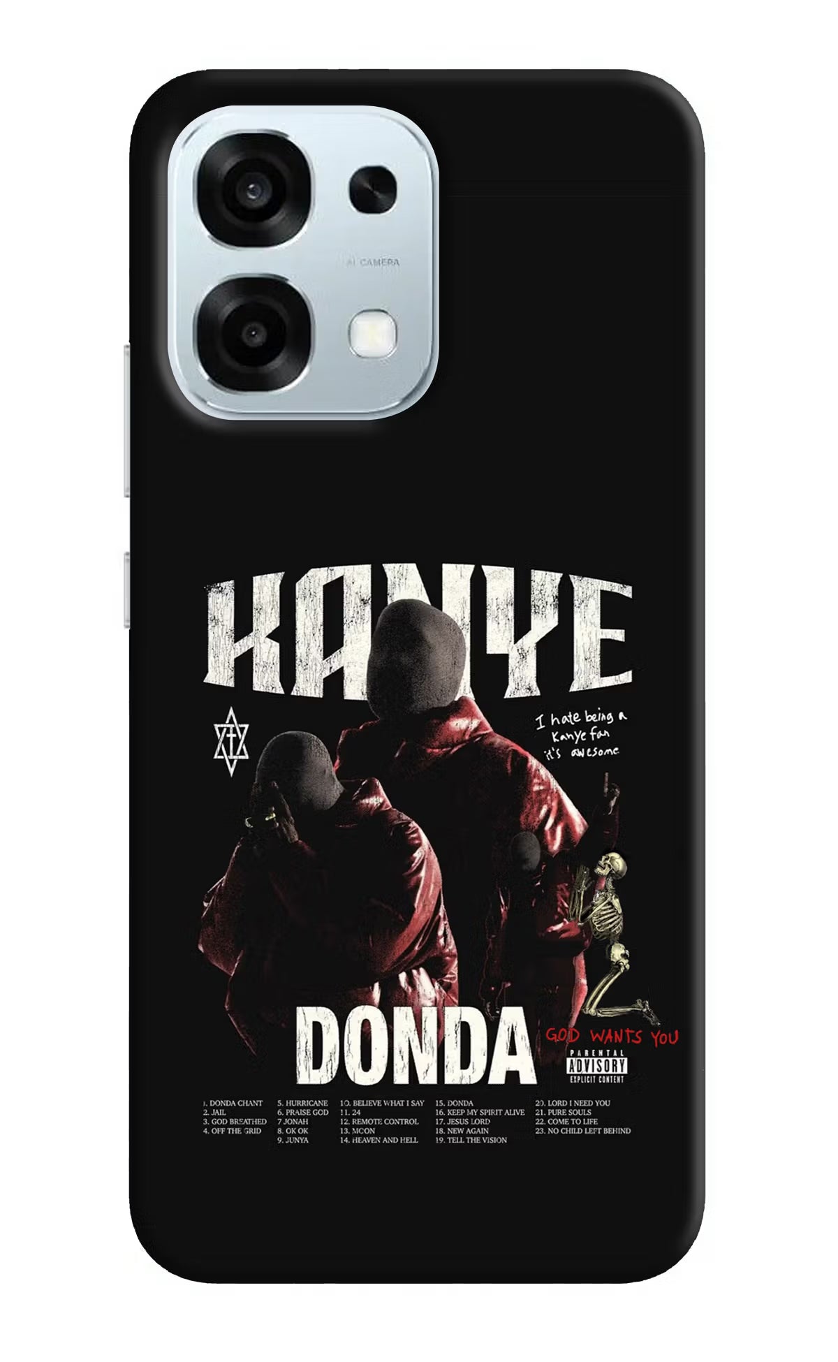 Donda Kanye West Oppo F31 5G Back Cover