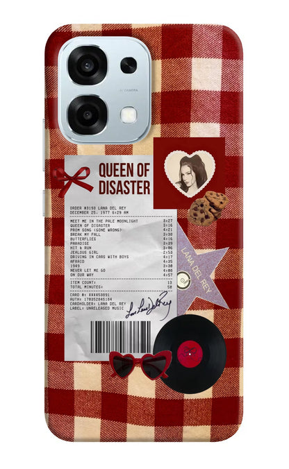Queen of Disaster Oppo F31 5G Back Cover