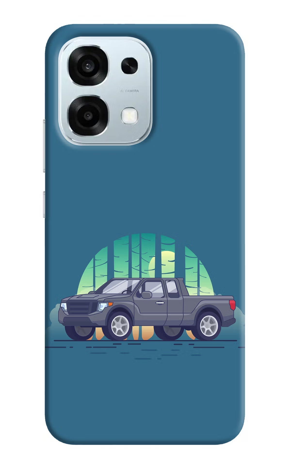 Retro Garage Vibe Oppo F31 5G Back Cover
