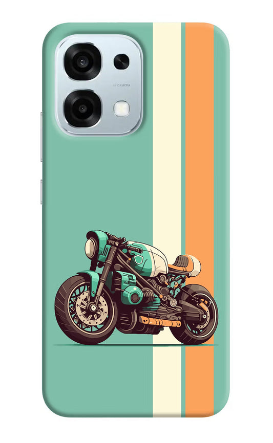 Striped Moto Drift Oppo F31 5G Back Cover