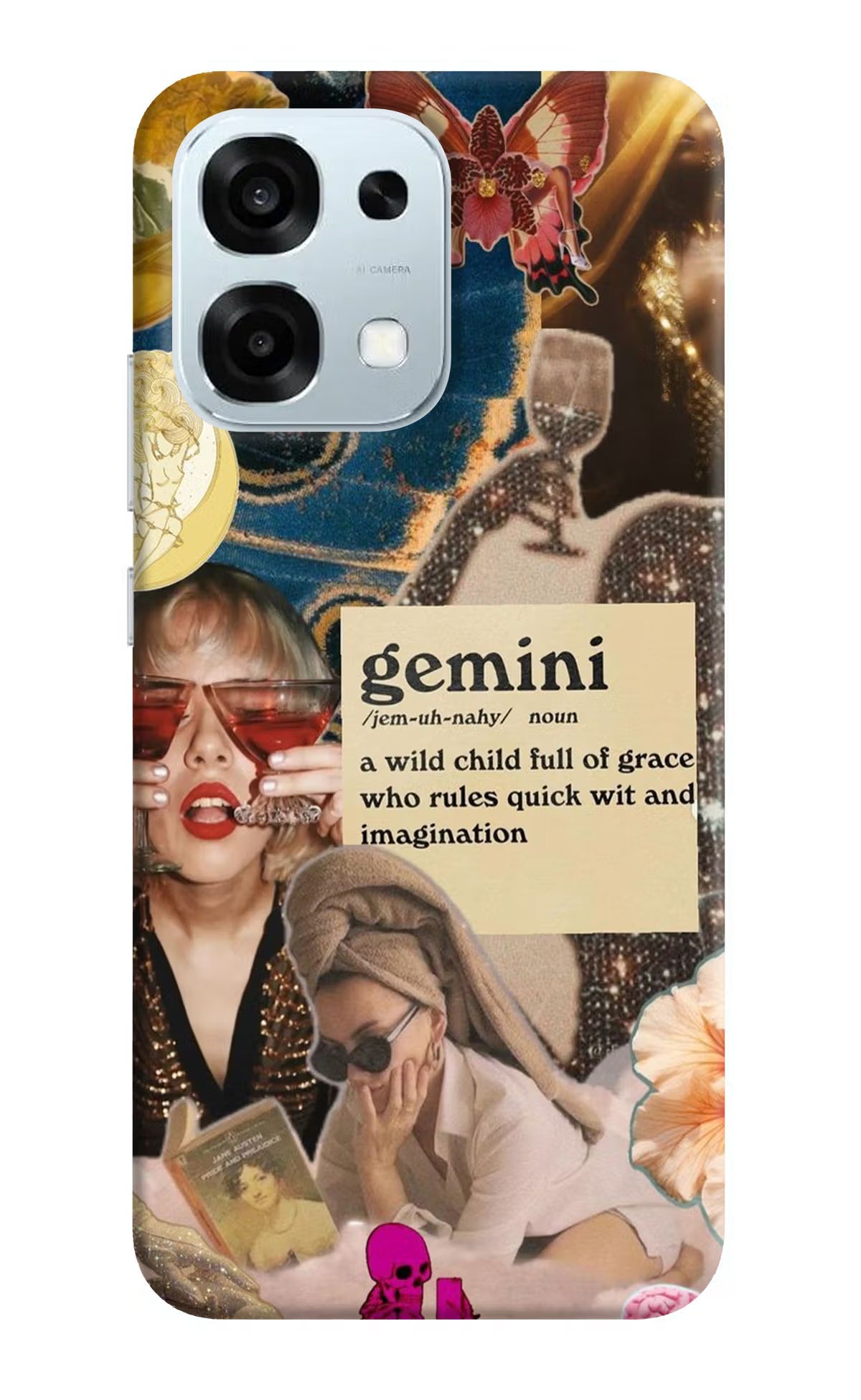 Gemini Zodiac Oppo F31 5G Back Cover