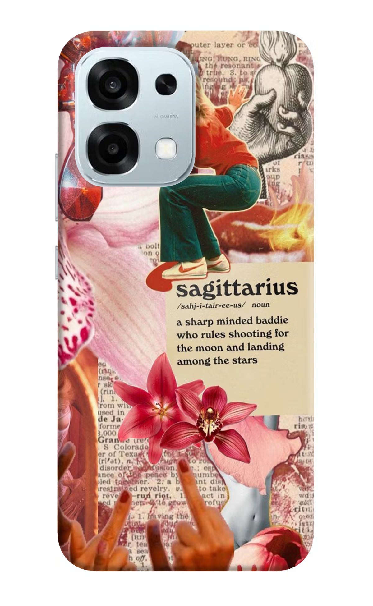 Sagittarius Zodiac Oppo F31 5G Back Cover