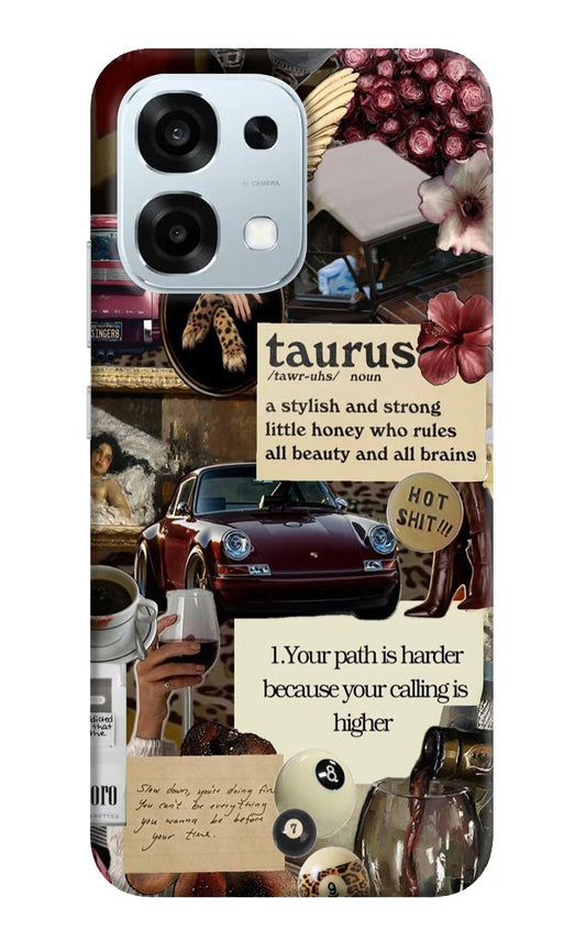 Taurus Zodiac Oppo F31 5G Back Cover