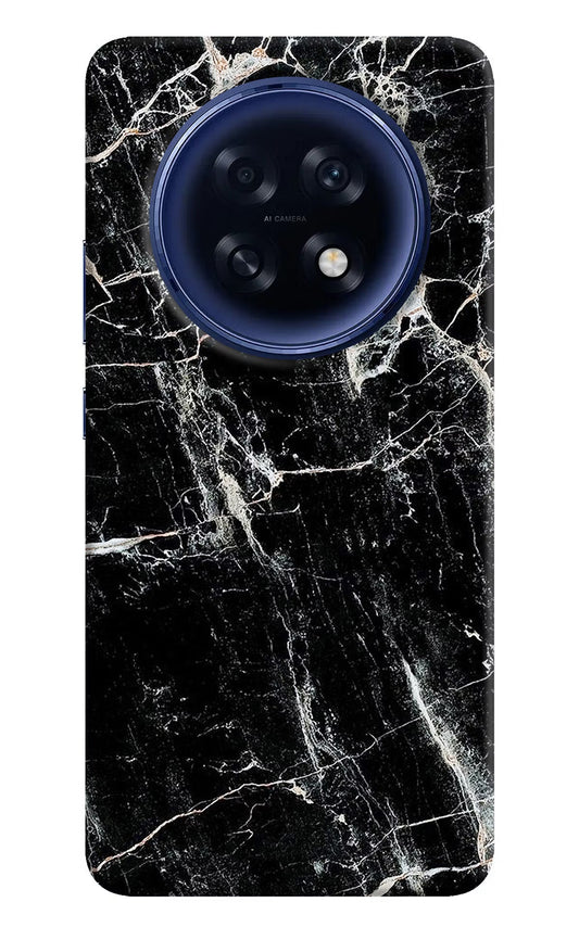 Black Marble Texture Oppo F31 Pro Plus 5G Back Cover