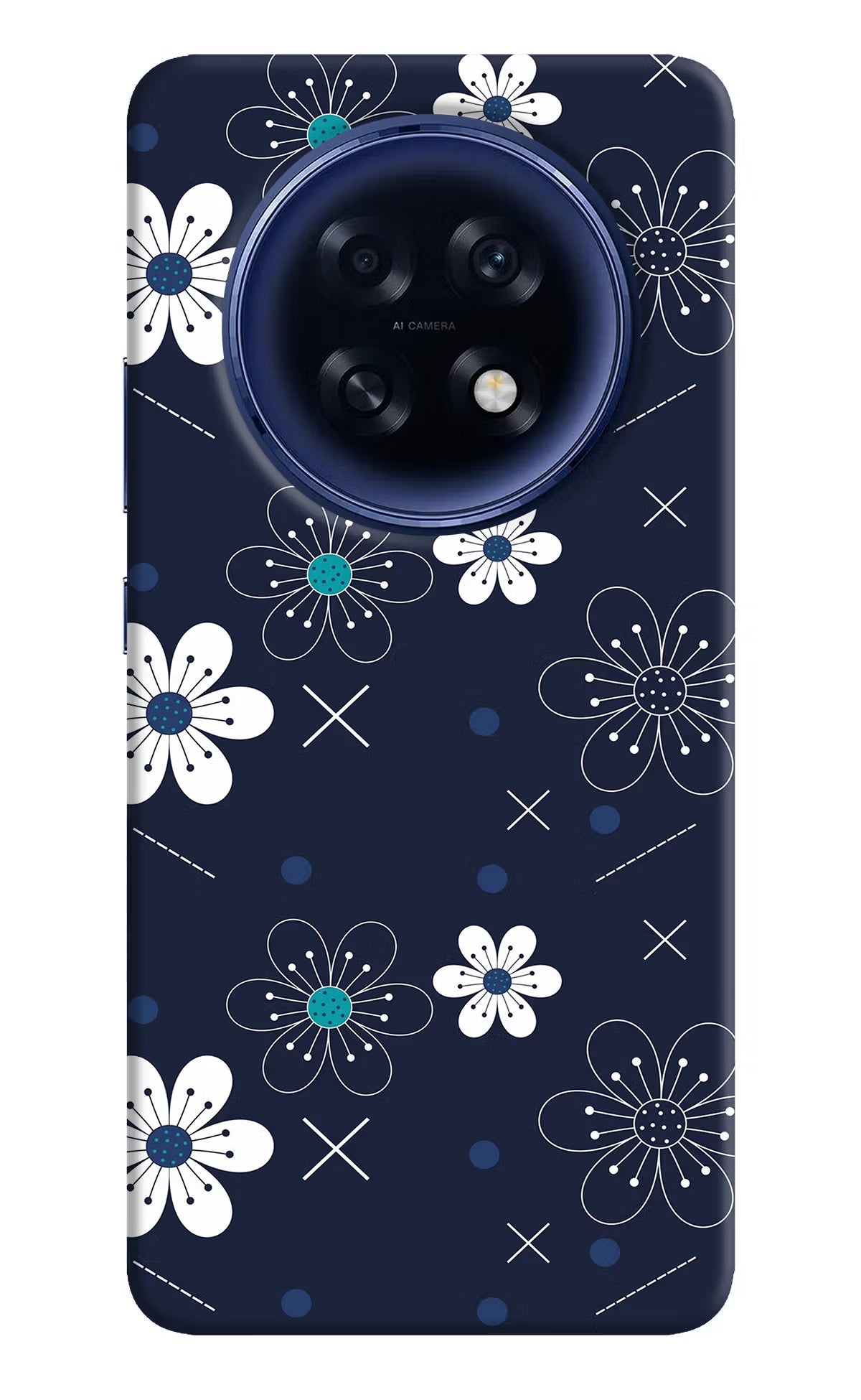 Flowers Oppo F31 Pro Plus 5G Back Cover