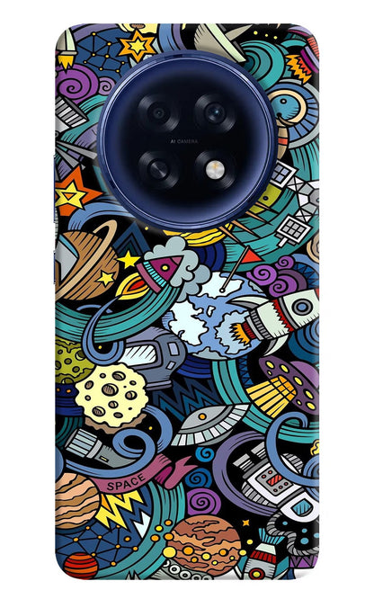 Space Abstract Oppo F31 Pro Plus 5G Back Cover