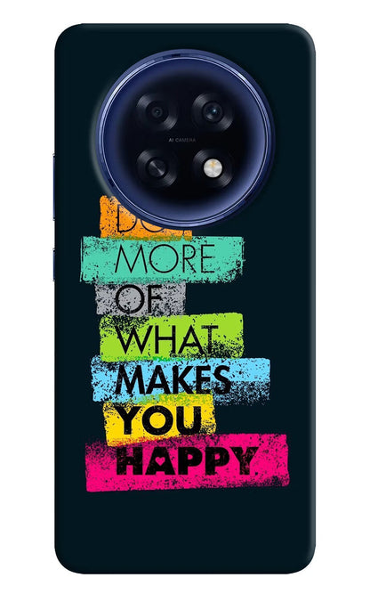 Do More Of What Makes You Happy Oppo F31 Pro Plus 5G Back Cover