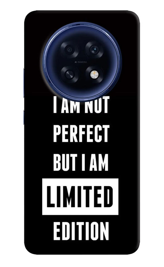 I Am Not Perfect But I Am Limited Edition Oppo F31 Pro Plus 5G Back Cover