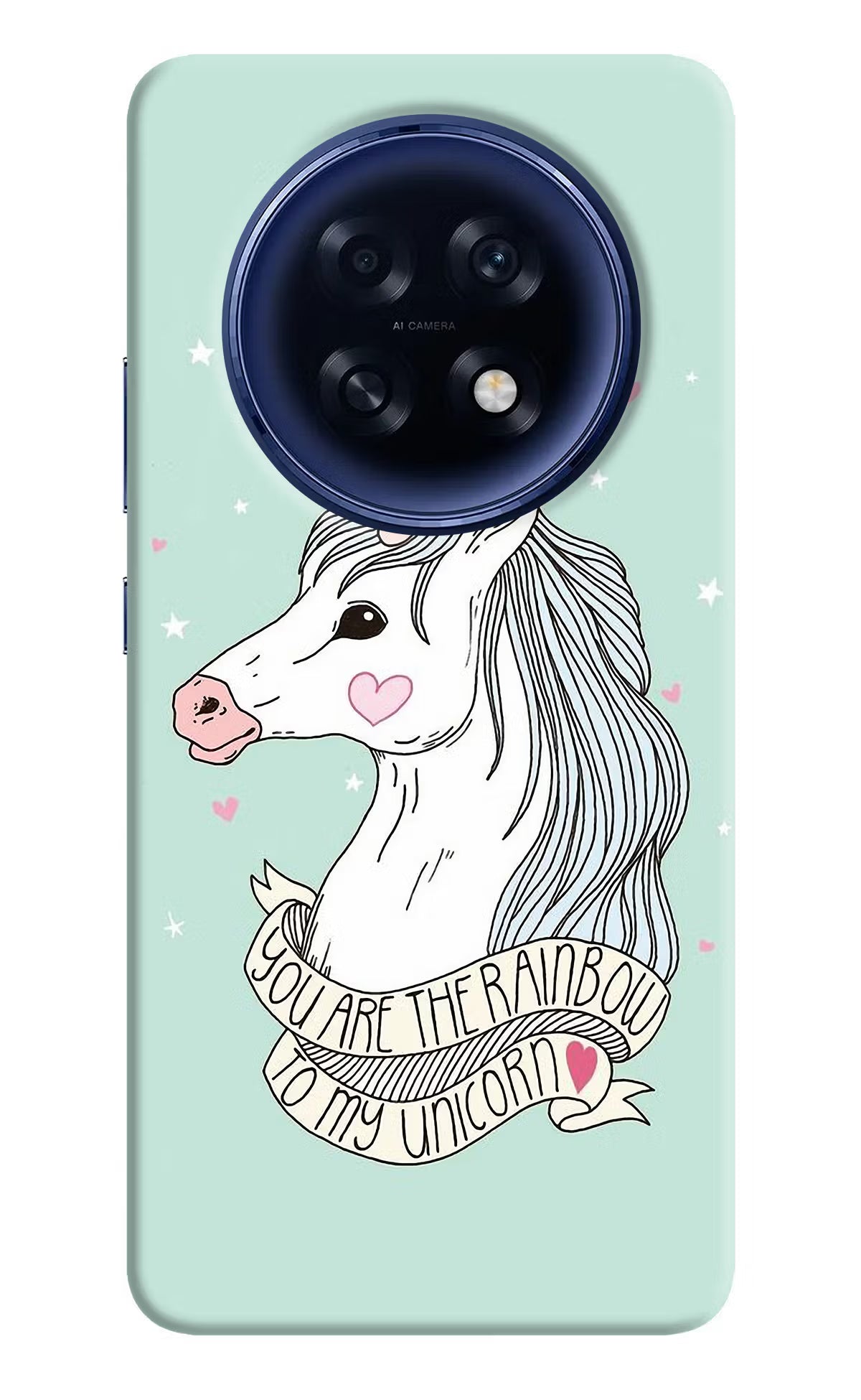 Unicorn Wallpaper Oppo F31 Pro Plus 5G Back Cover