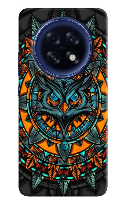 Angry Owl Art Oppo F31 Pro Plus 5G Back Cover