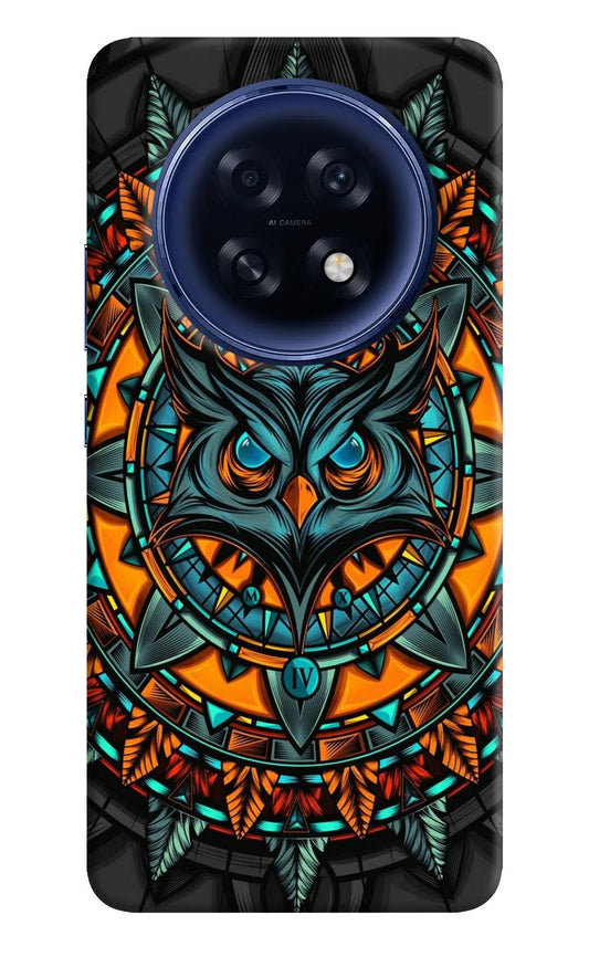 Angry Owl Art Oppo F31 Pro Plus 5G Back Cover